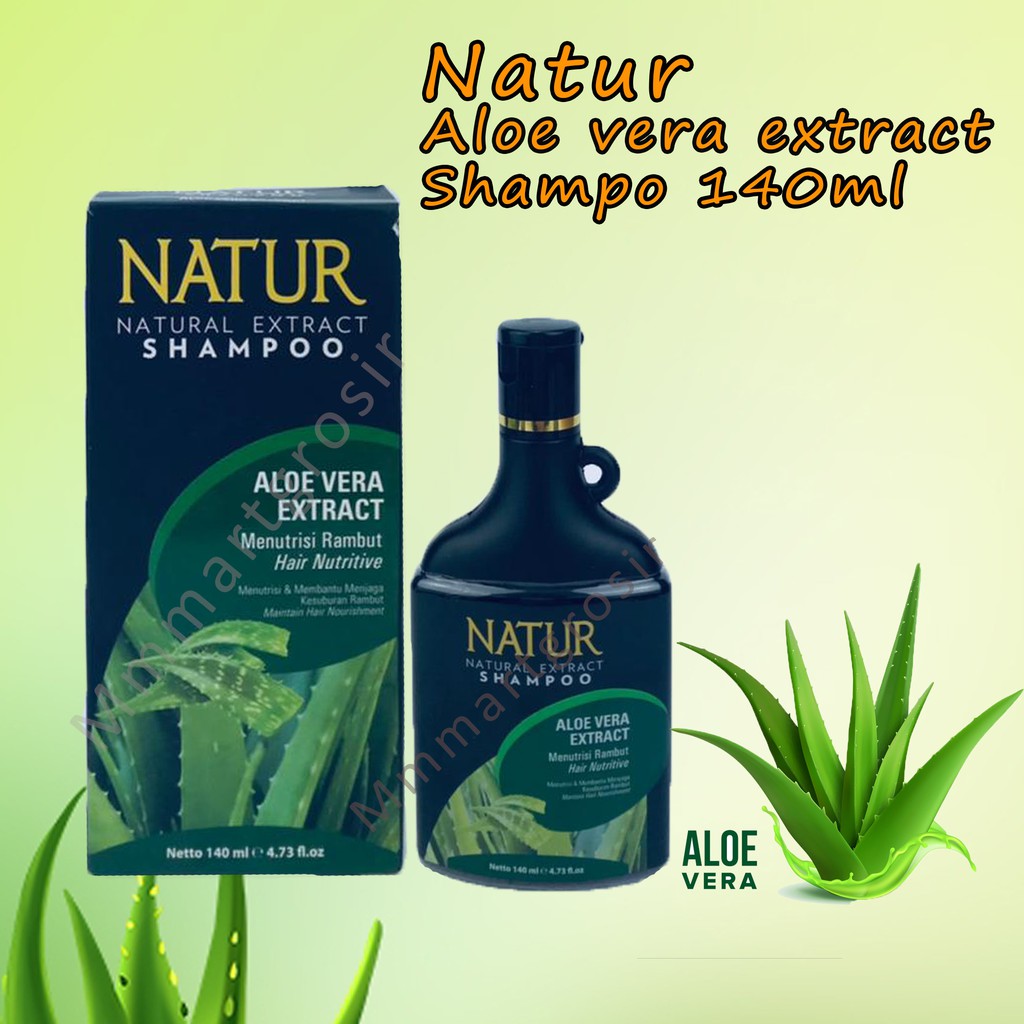 Natur / Aloe vera extract / Shampo / 140ml