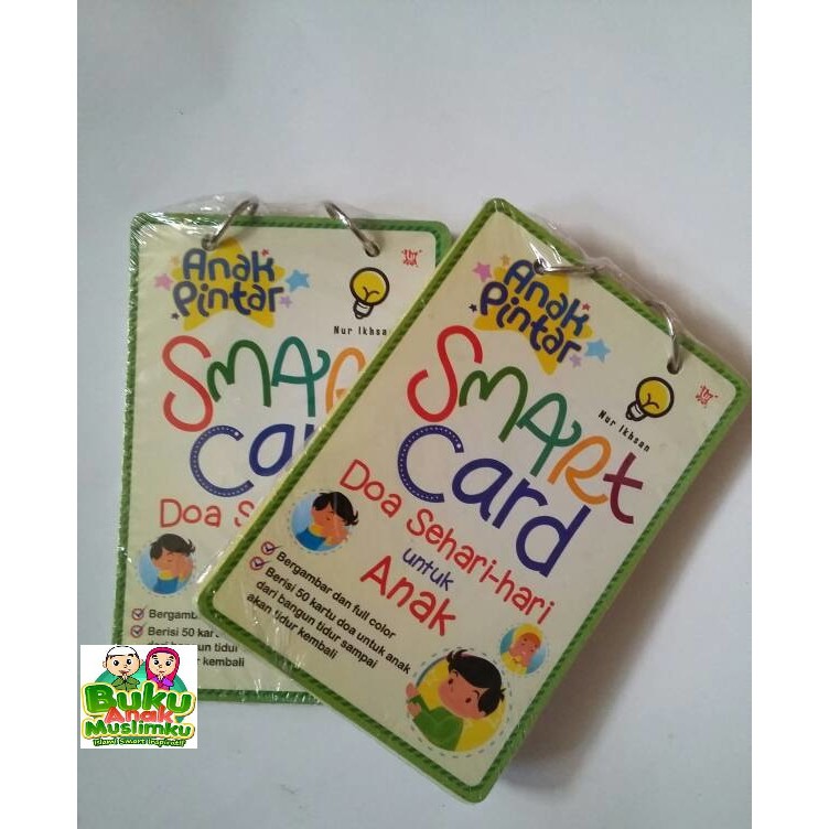 Smart Card Doa sehari-hari Untuk Anak BEST SELLER