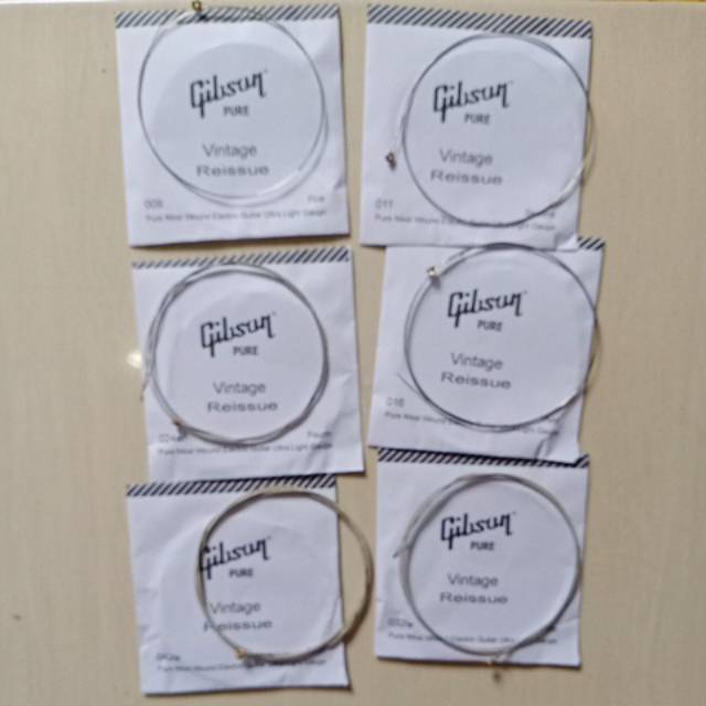 Senar gitar Gibson lokal