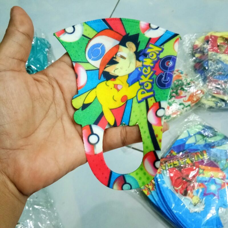 masker anak murah mascer anak gambar karakter