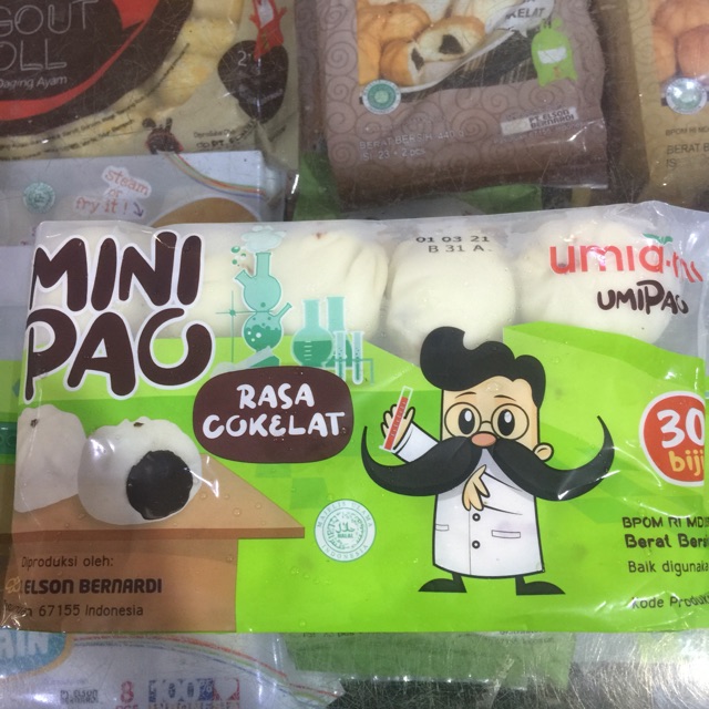 

Umami mini pau rasa coklat 30s