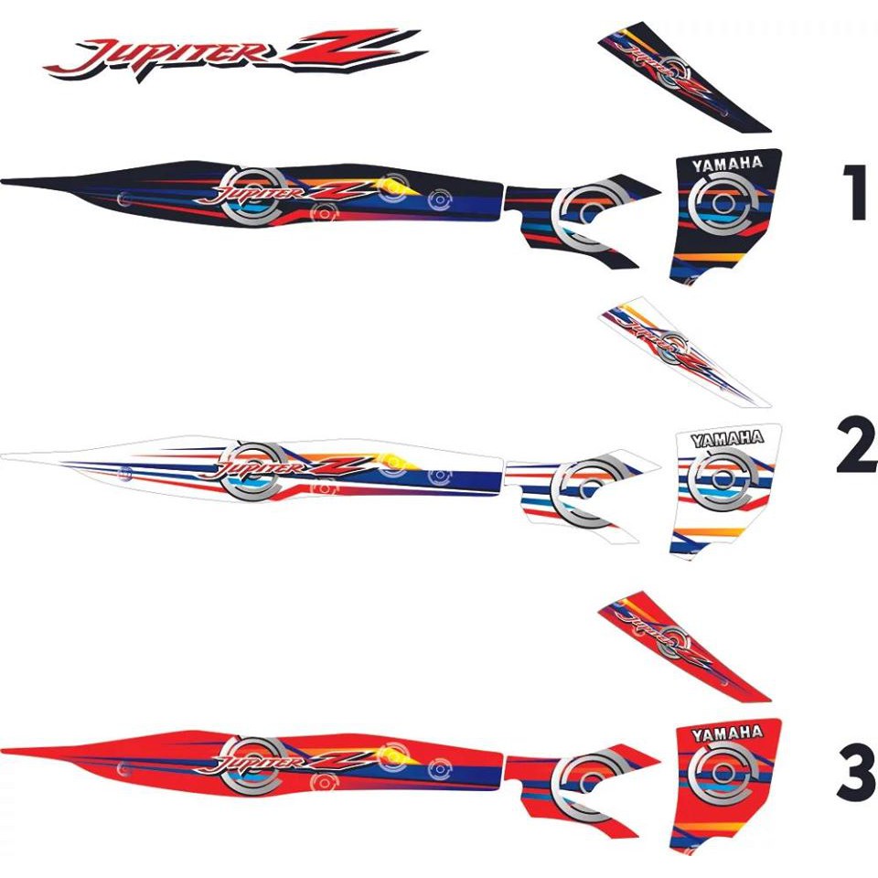 STRIPING JUPITER Z OLD VARIASI YAMAHA
