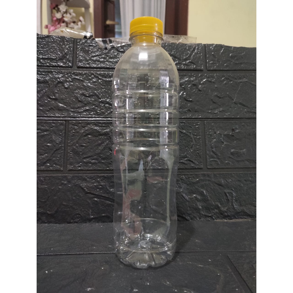 Botol AMDK 600 ml Short Neck (SN) (isi 24pcs) free Packing Dus