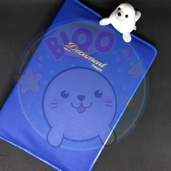 

88 Map Dokumen / Document Keeper / Clear Holder Cover Kulit Isi 40 lbr SQ88 88
