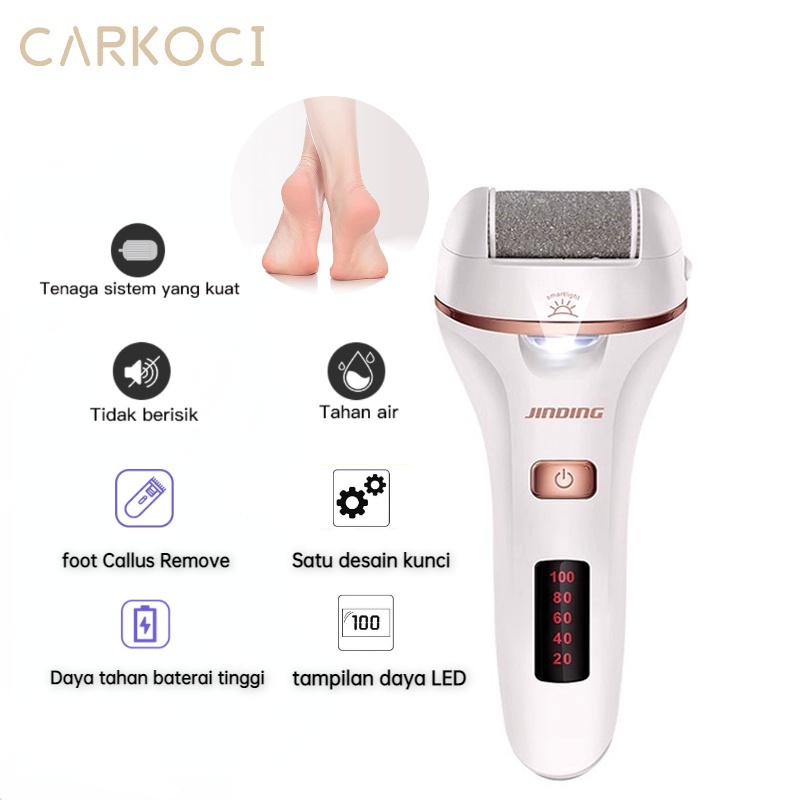 Penghalus Kaki Elektrik/Portable callus Remover/ Pedicure menicure Foot Grinder /Untuk Menghilangkan Kulit Mati Dan KapalanBarang spot