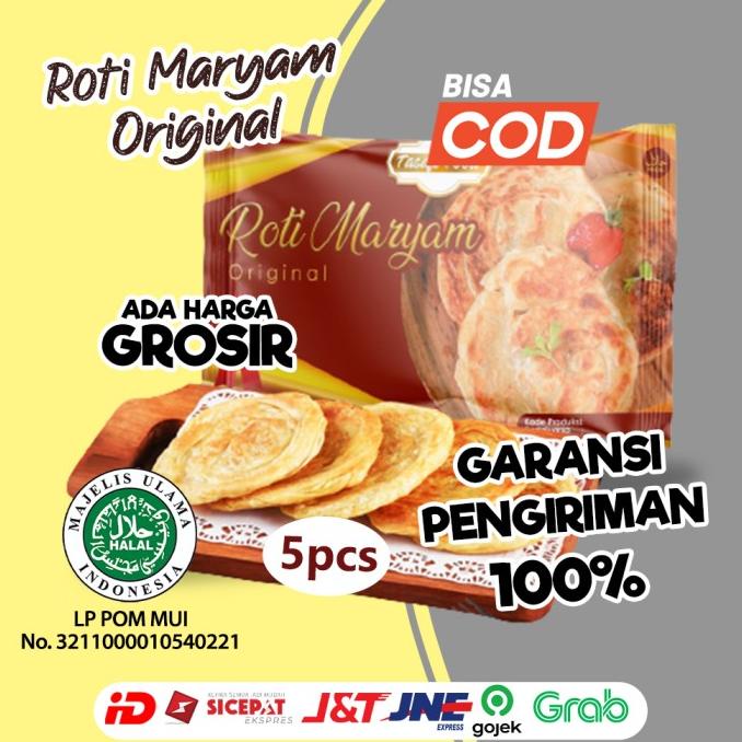 

Bahan Kue Roti Maryam / Roti Cane / Canai