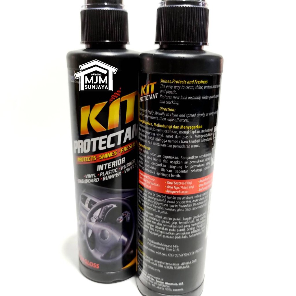 Kit Semprot Protectant High Gloss 175ml untuk Interior/ Bagian Dalam Mobil