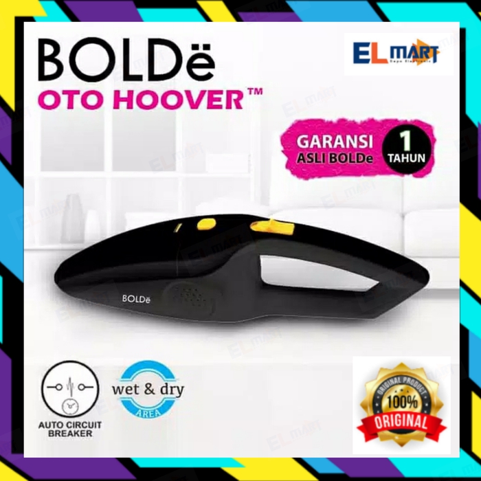 Vacum cleaner mobil Bolde Oto Hoover - vacuum penyedot debu mobil