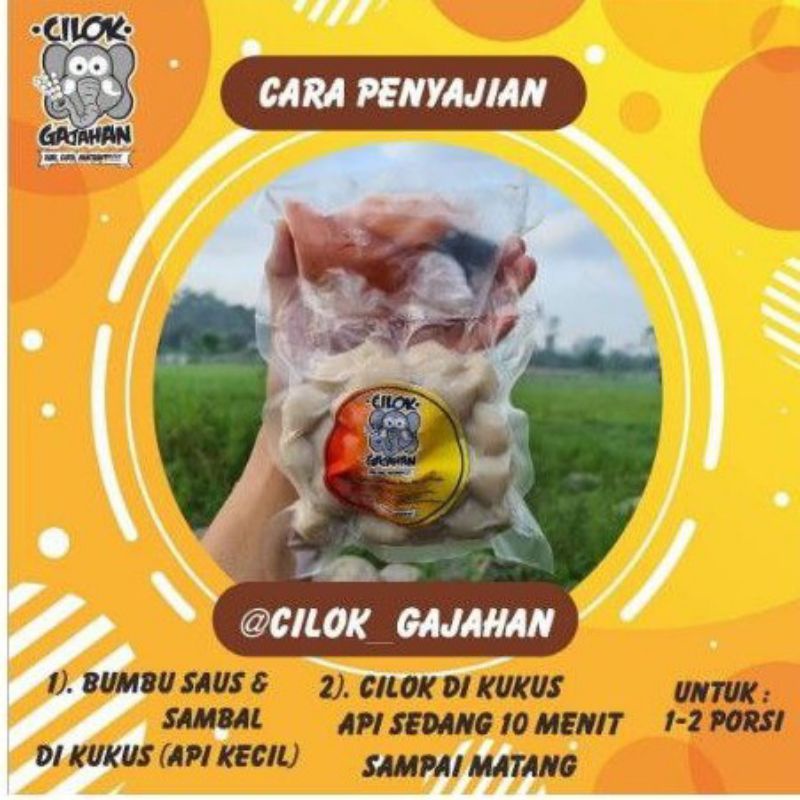 

[Termurah] Cilok Gajahan ASLI terhits dijogja Frozen
