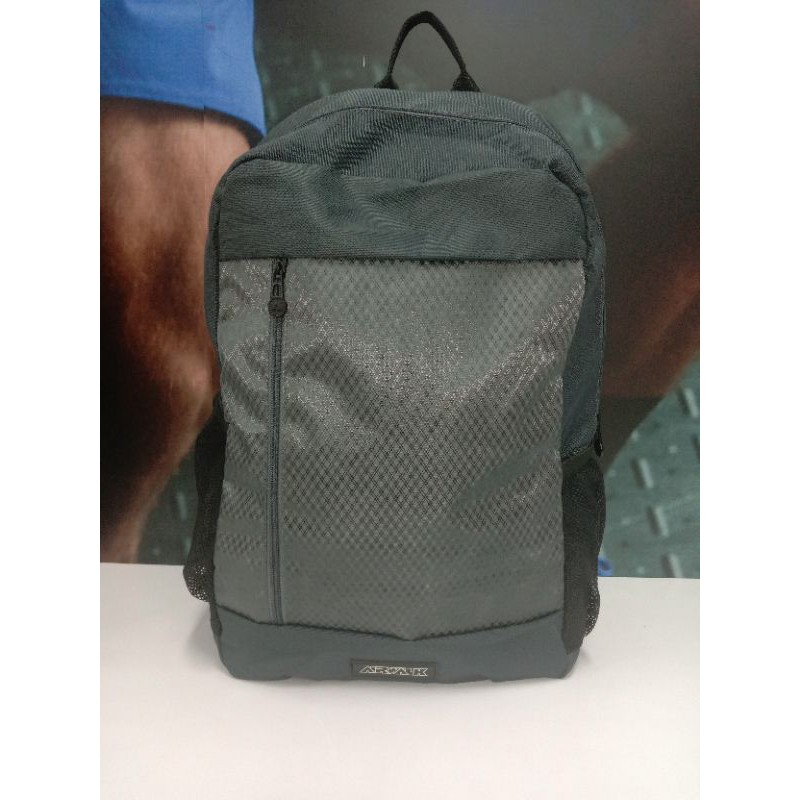 TAS RANSEL/BACKPACK ORIGINAL AIRWALK FRANSISKUS GREY/BLACK