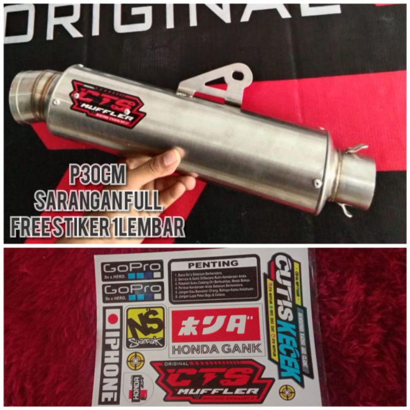 SLENCER CTS MUFFLER TERLARIS