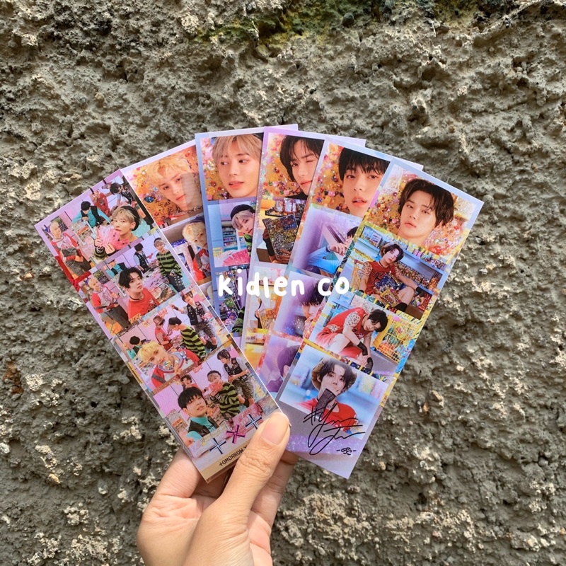 [MIN 3] TXT PHOTOSTRIP 310 AP / photostrip FOE TCCFOE Fight or Escape ver / Yeonjun Soobin Beomgyu Taehyun Hueningkai