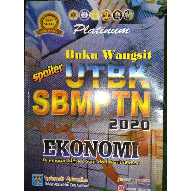 Buku Wangsit Utbk Sbmptn Platinum 2020 5 Mata Pelajaran Soshum Ips Shopee Indonesia