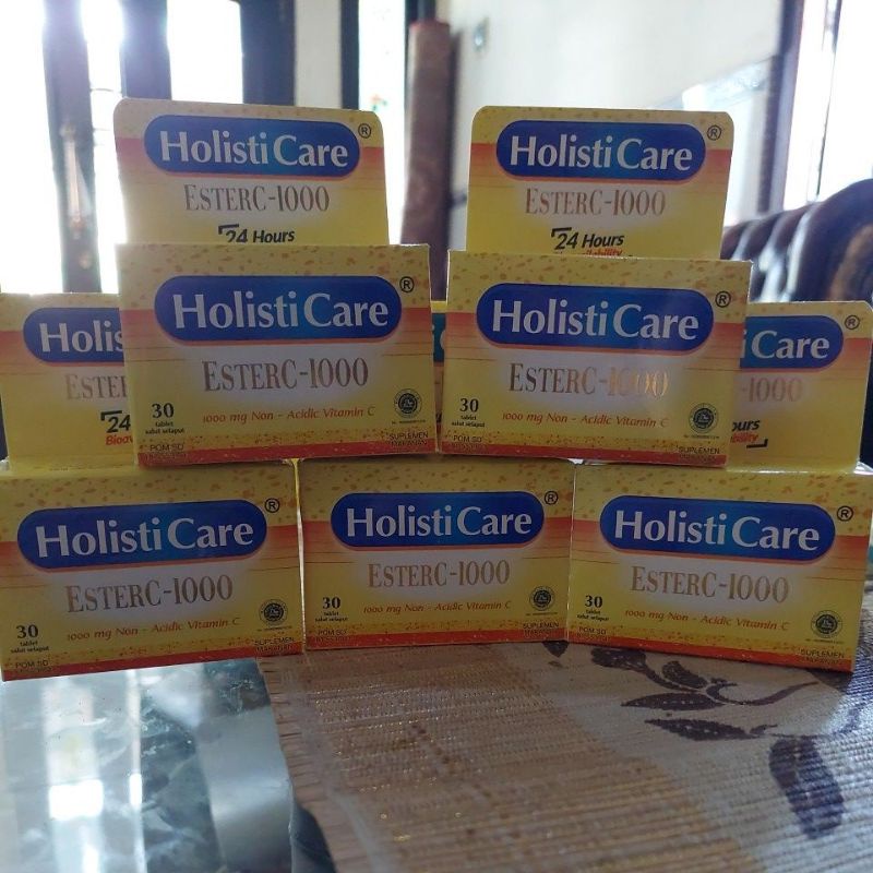 holisticare ester c 1000 mg 1 botol isi 30 tablet