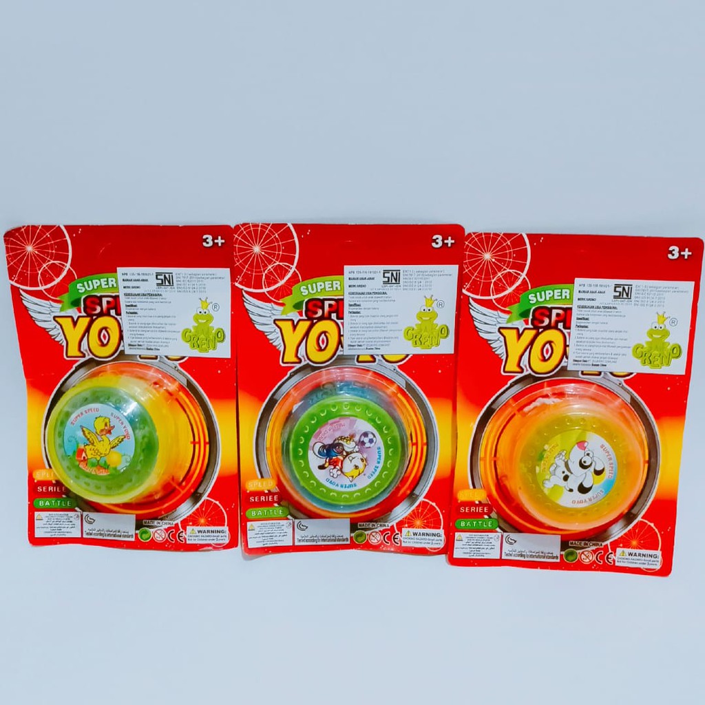 Mainan yoyo lampu led