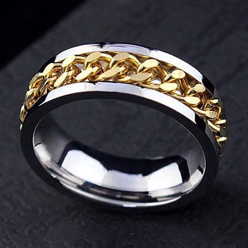 COD!! [Bayar di Tempat] CINCIN PRIA COWOK KEREN TITANIUM