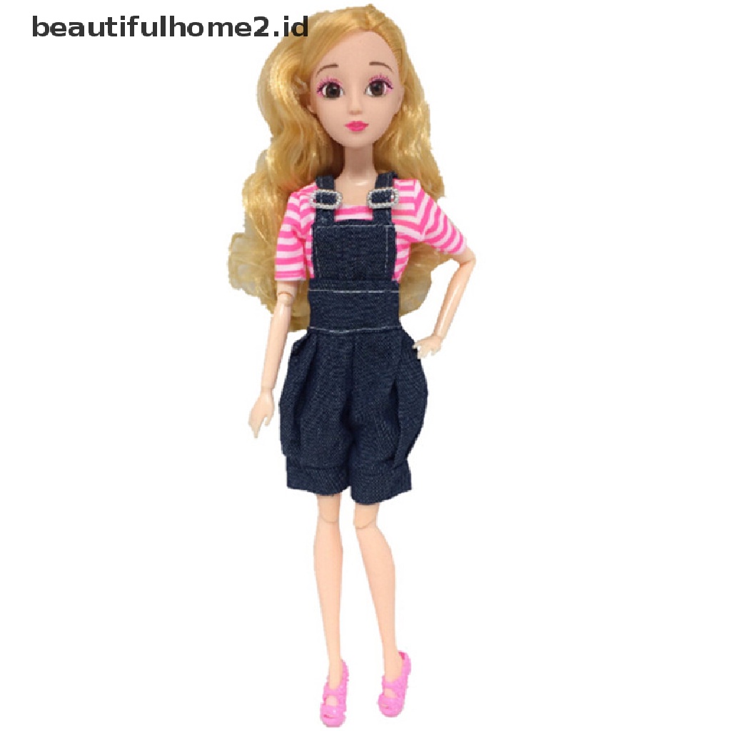 (Beautifulhome2.Id) Dress Pesta Mini Casual Handmade Untuk Boneka Barbie