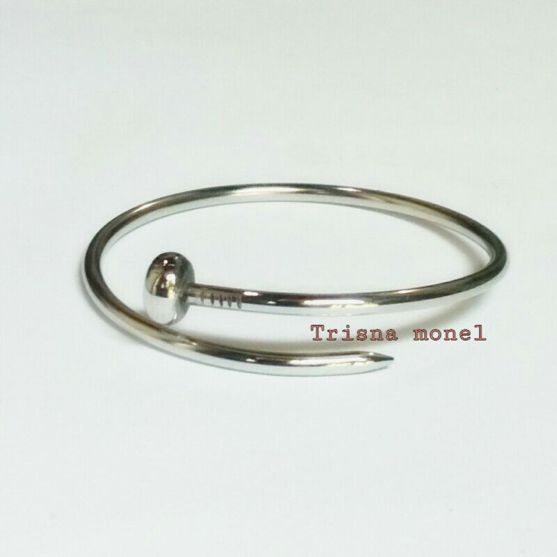 GELANG MONEL ASLI MOTIF PAKU KEREN