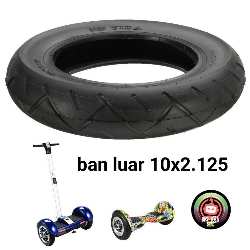 ban luar 10x2.125 Hoverboard 10 inch outer tube scooter elektric skuter listrik elektrik 10inch spar