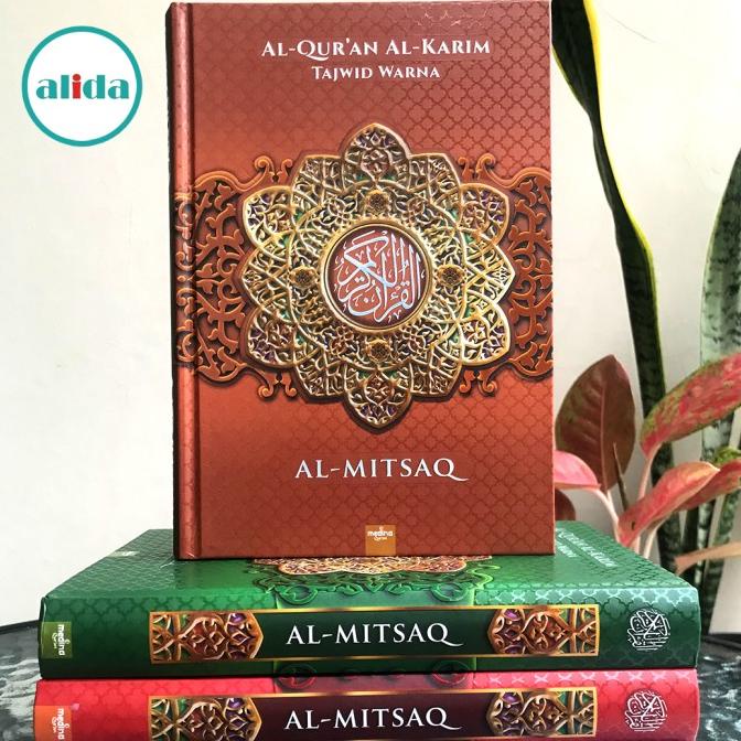 

Alquran Al-Mitsaq Uk A5 Tajwid Warna Al-Quran Mushaf Almitsaq Star Seller Termurah
