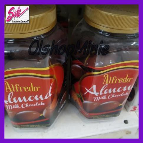 

RETLEMCOKLAT- ALFREDO ALMOND MILK CHOCOLATE 450GR BUY1 GET 1 -ASLII.