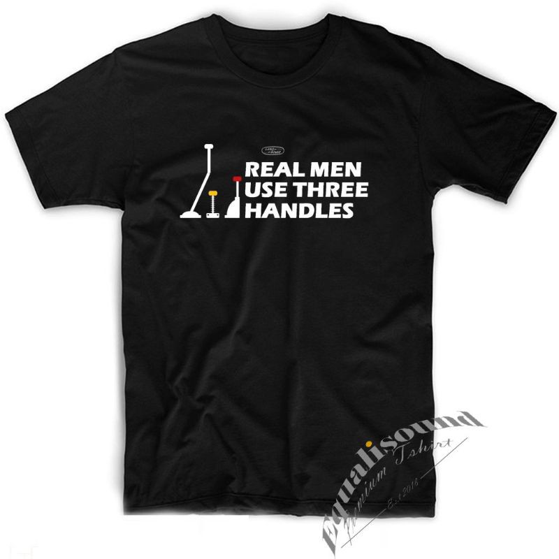 Kaos LAND ROVER - REAL MAN USE THREE PEDALS