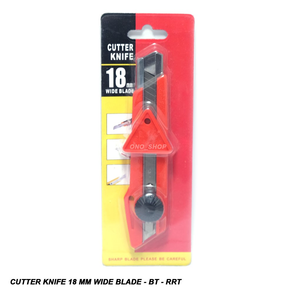 

Cutter Knife 18 mm Wide Blade - BT - RRT