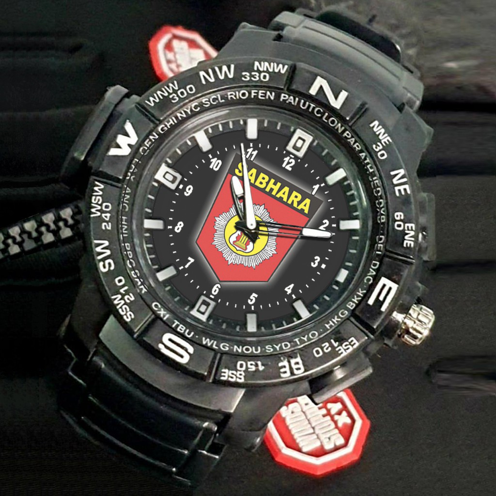 (EXCLUSIVE) Jam Tangan SABHARA - POLRI Sport Bagus