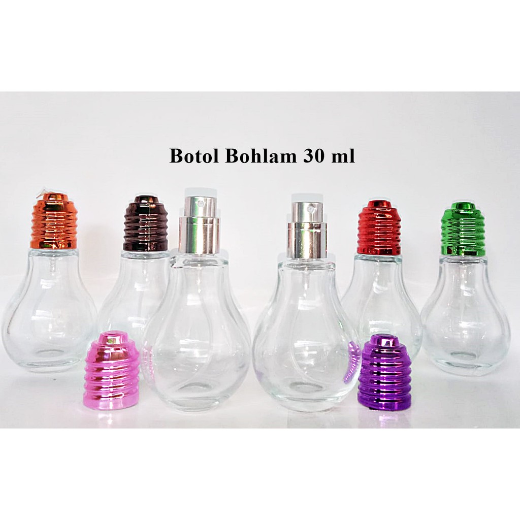 Botol Parfum Bohlam 30 ml lusinan