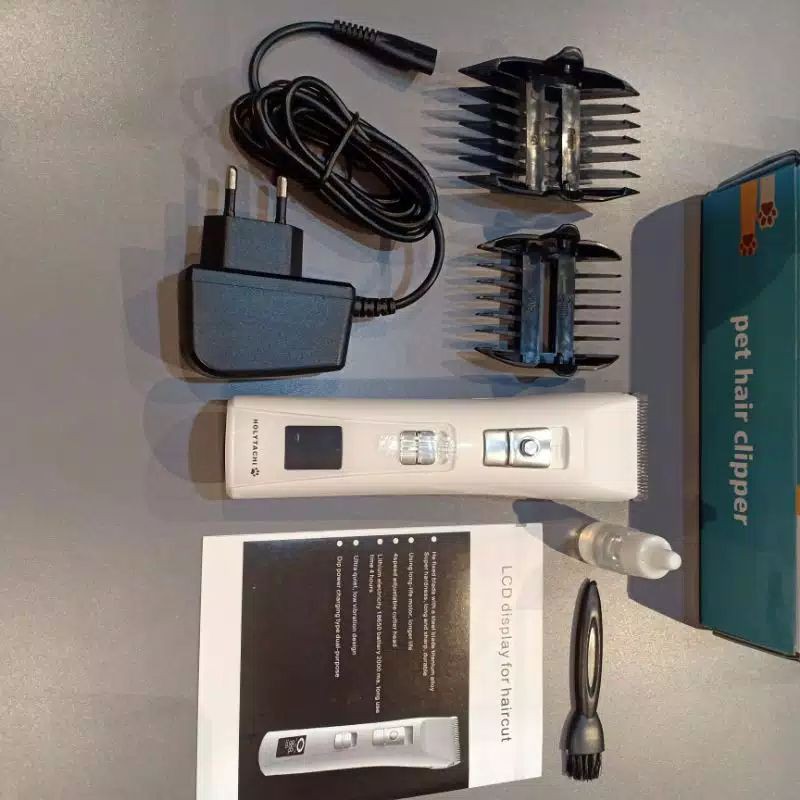 Holytachi Pet Hair Clipper HT-9900 2000ma / Alat Cukur Rambut Anjing Kucing