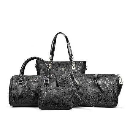 (SH1754) TAS FASHION SET WANITA MODIS KUALITAS PREMIUM IMPOR WARNA HITAM, COKLAT, MERAH, BIRU