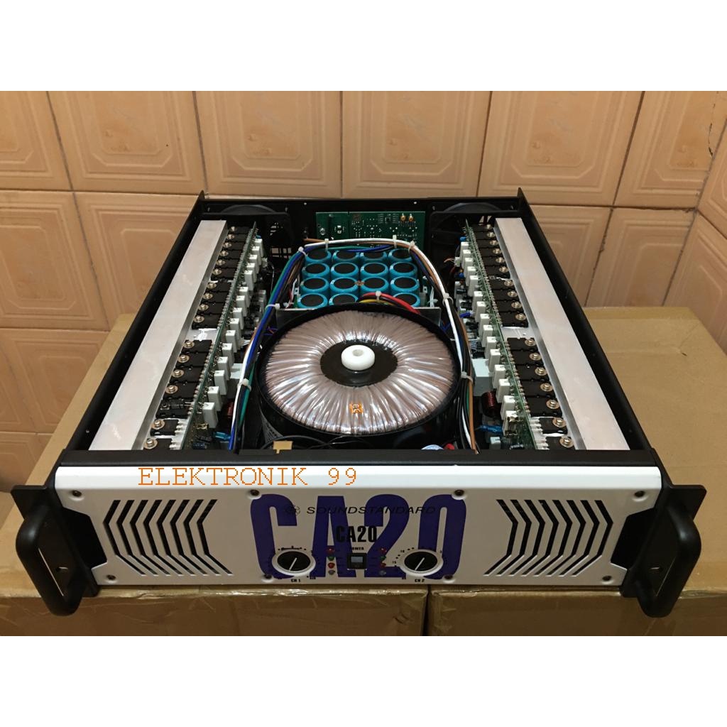 POWER AMPLI SOUNDSTANDARD CA20 SOUNDSTANDARD CA 20 MODEL TERBARU
