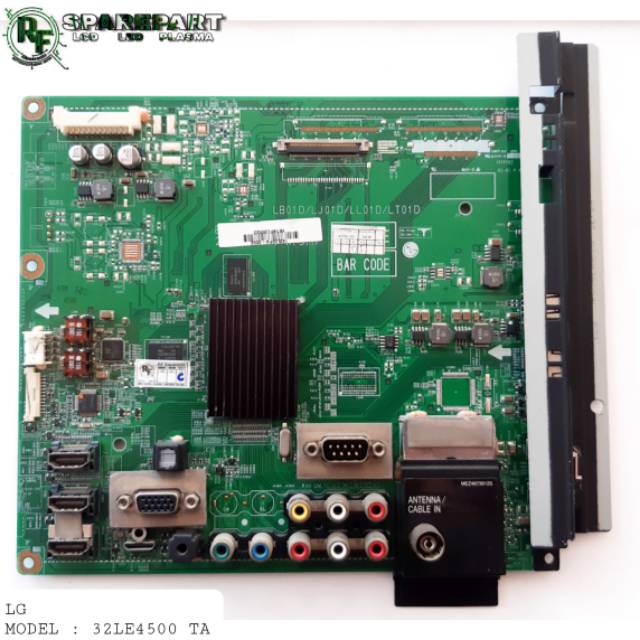 MB TV LED LG 32LE4500  Mainboard tv led lg 32le4500 ta