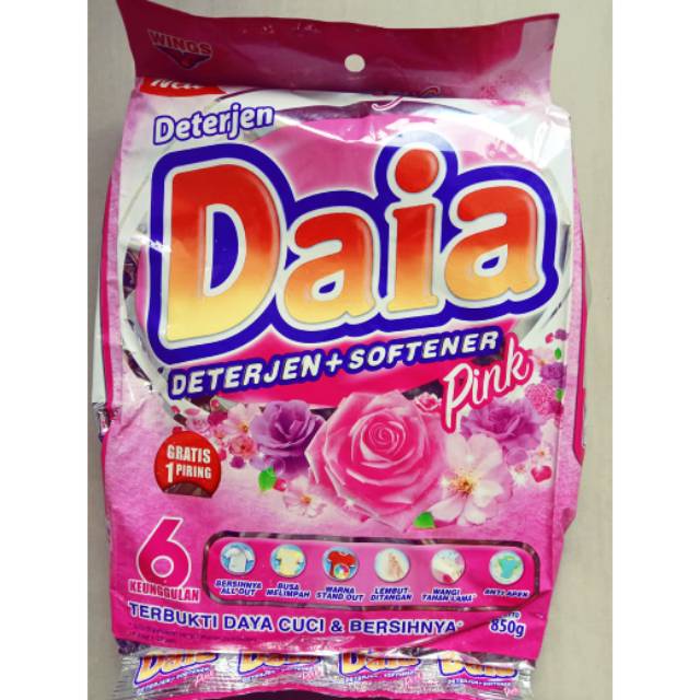  Daia  Detergent  Softener 850 gram Shopee Indonesia