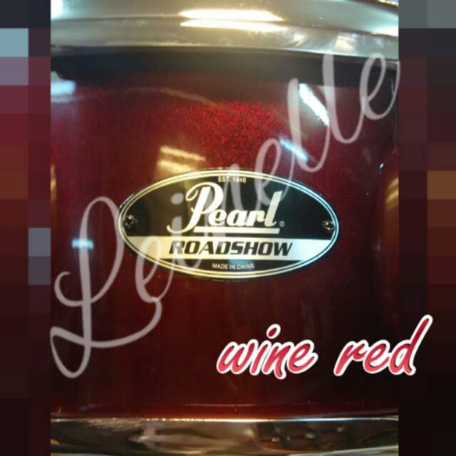Snare Drum Pearl Roadshow Wine Red