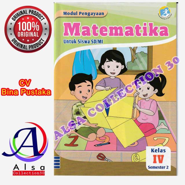 Buku Lks Matematika Kelas 4 Sd Semester 2 Cover Terbaru