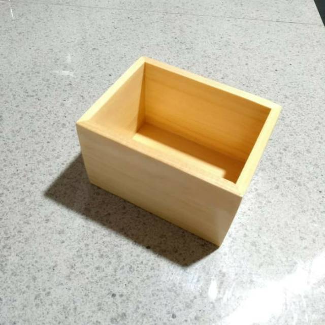 Nampan Mini / Tray Mini / Baki Kayu Pinus Mini Serbaguna 10 x 7 x 6,5