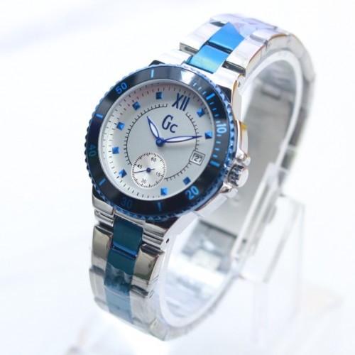 Jam Tangan Gues Gc Wanita Cewek Mini Cantik Anti Air Import Murah Detik Aktif Analog Rantai Kecil