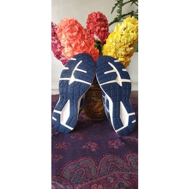 Sepatu preloved, Second branded Asics Jolt Navy