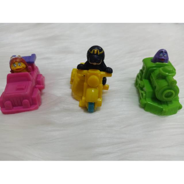 McD Happy Meal Ronald & Friends 2000 Set 3 pcs