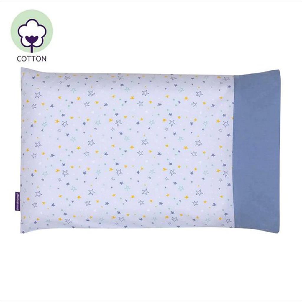 ClevaMama new style Toddler Pillow Case Blue Sarung Bantal