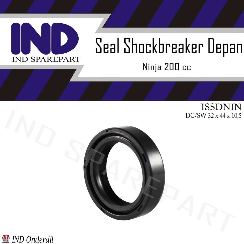 Oil Seal/Sil Shockbreaker/Shock Breaker Depan Kawasaki Ninja 200cc/200 Cc DC/SW 32x44x10.5