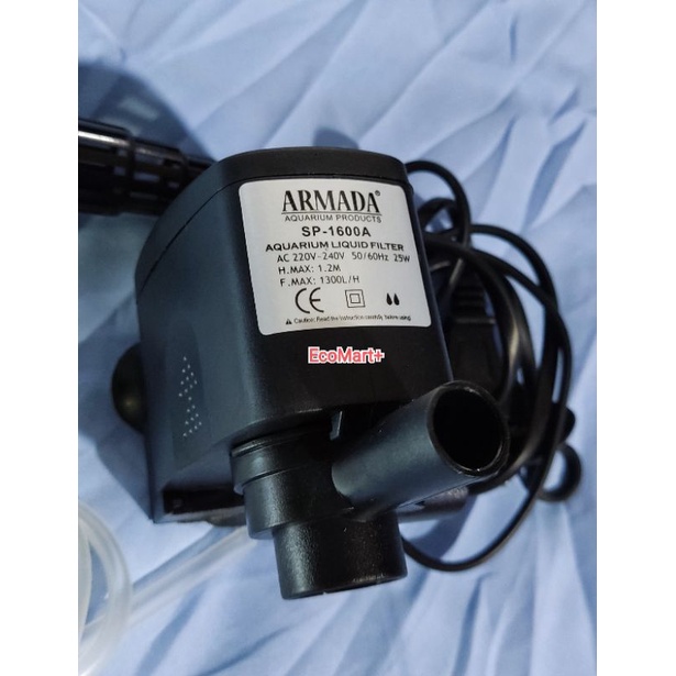 Pompa Armada 1200/1600/1800/2600/3000 Power Head Akuarium Aquascape