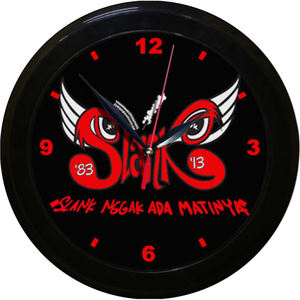 JAM DINDING SLANK 1   (DIAMETER 30CM)