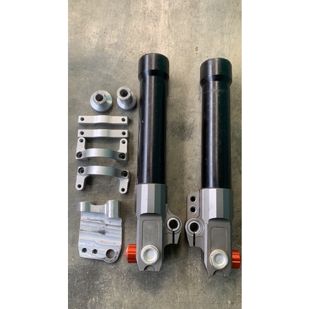 shock skok depan RT stage 6 pnp pcx plus breket