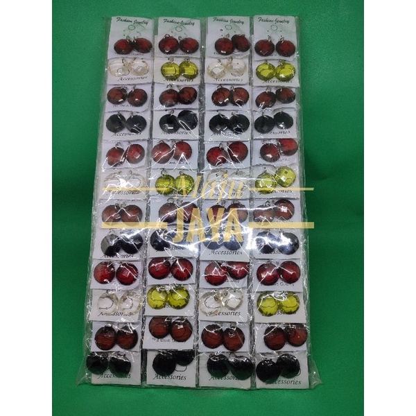 Aksesories Anting Mata Isi 144 Pasang