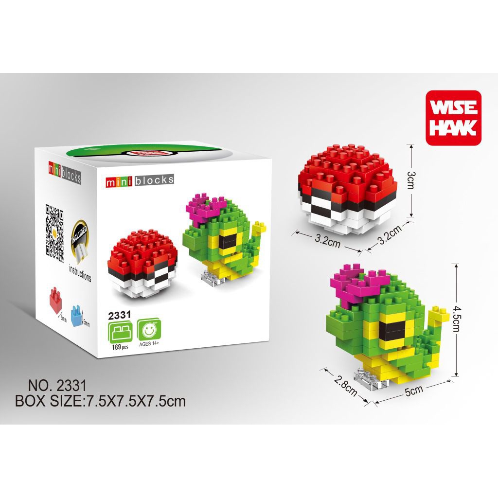 【Ready Stock】Pokemon Go Creative Building Blocks Building Bricks Kit Collectible Display Set Nano Mini Blocks Collection