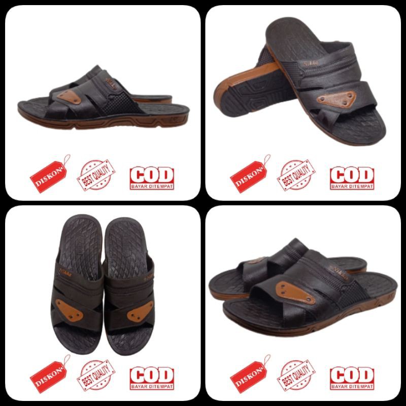 Sandal Karet pria Slop Dewasa Nikko