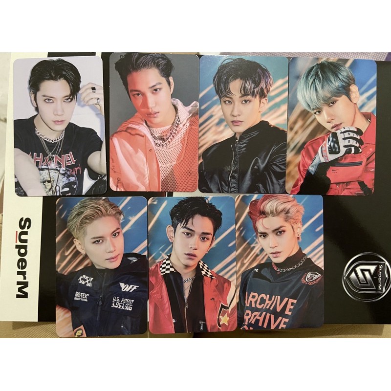 BROCHURE ONLY PC SUPERM BAEKHYUN LUCAS TEN TAEMIN