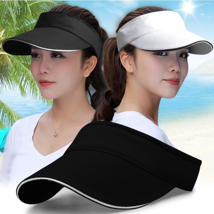 Topi Golf Tenis Lari Olahraga Adjustable Untuk Pria/Wanita TP012